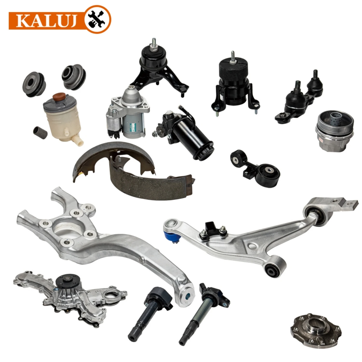 Kaluj Front Axle Wheel Hub Bearings 40202-4JA3A 402024JA3A For Nissan NAVARA Platform/Chassis (D23)/NP300 NAVARA Pickup (D23)
