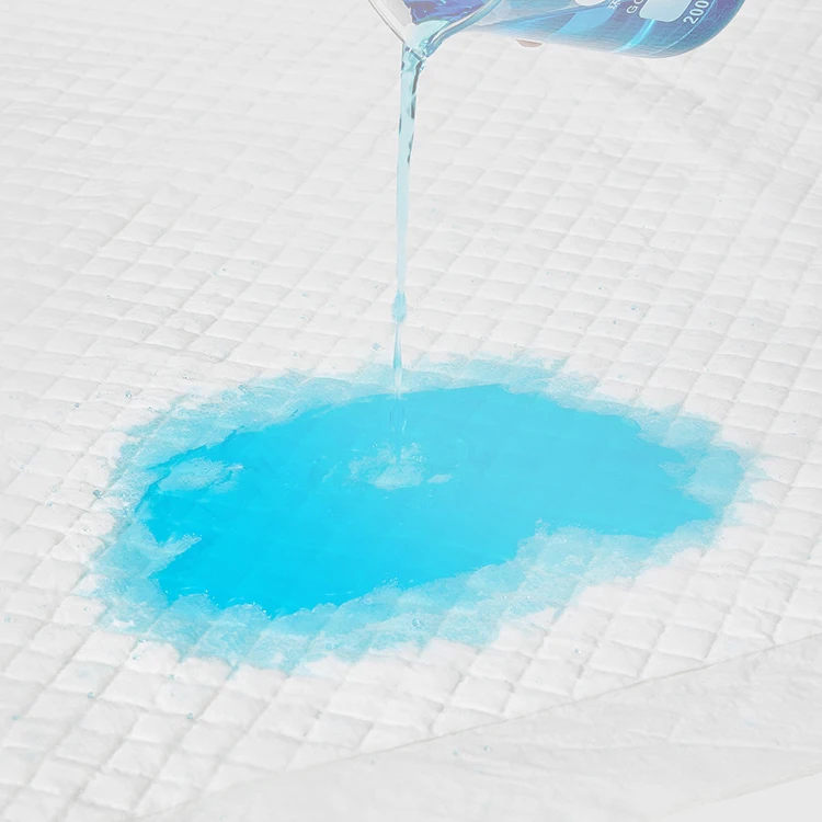 Customized Elderly Bed Protector 150 x 80 Sap Absorbent Disposable Underpads Adult Male Incontinence Pads