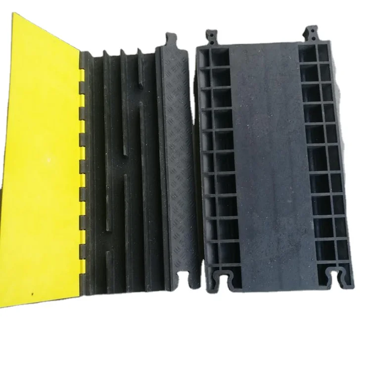 4 Channels Road speed hump indoor outdoor Cable Protector