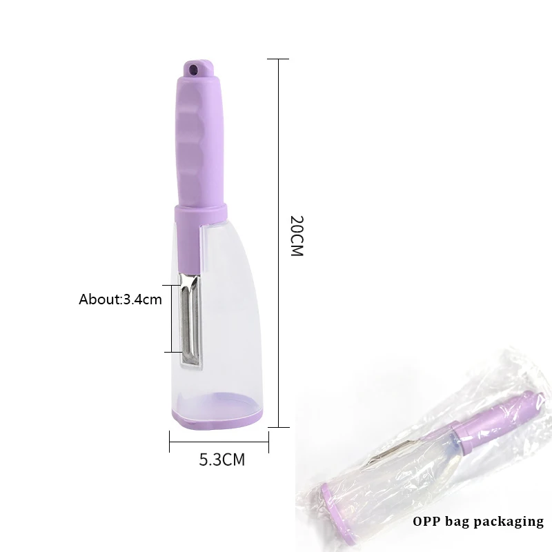 Multi-function Vegetable Fruit Peeler with Rubbish Box Kitchen Accessories kitchen gadgets Creative Storage Paring Knife