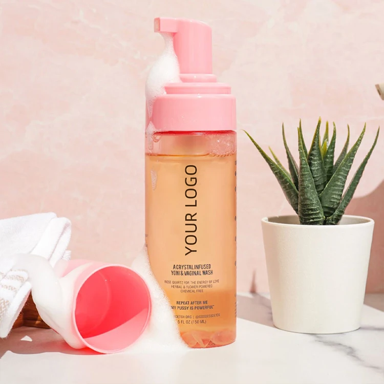 Private Label Yoni Cleanse Products Intimate Vagina Wash Feminine Hygiene Yoni Foam Wash