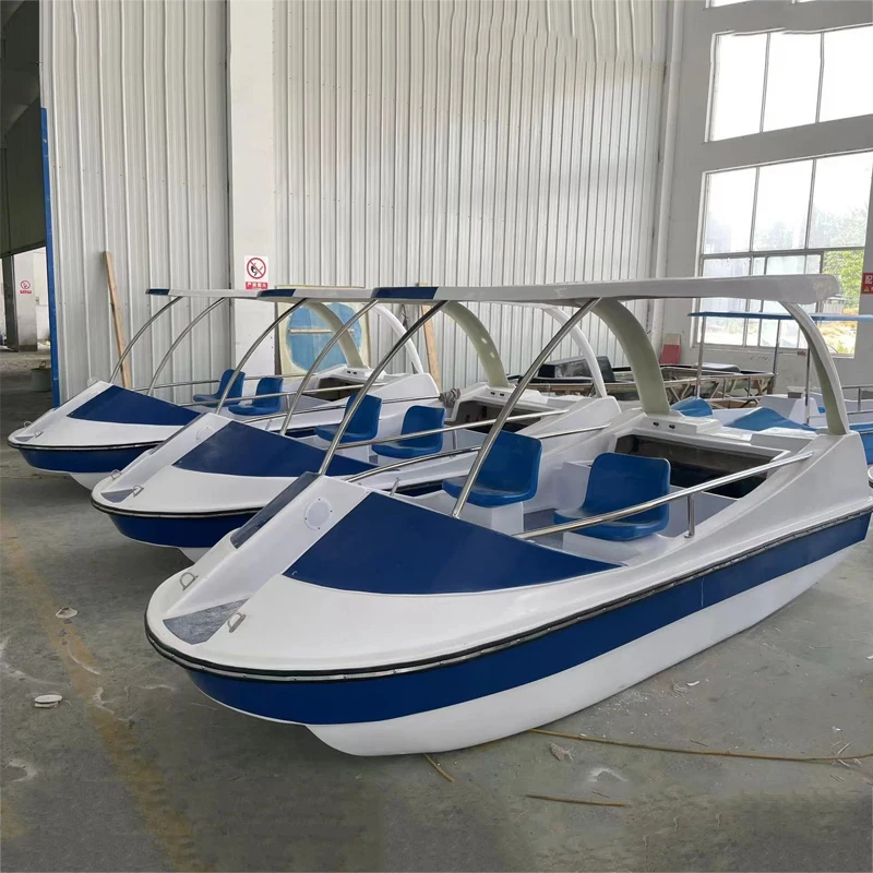 Профессиональный производитель стекловолокна 5 человек электрическая лодка jet водный велосипед