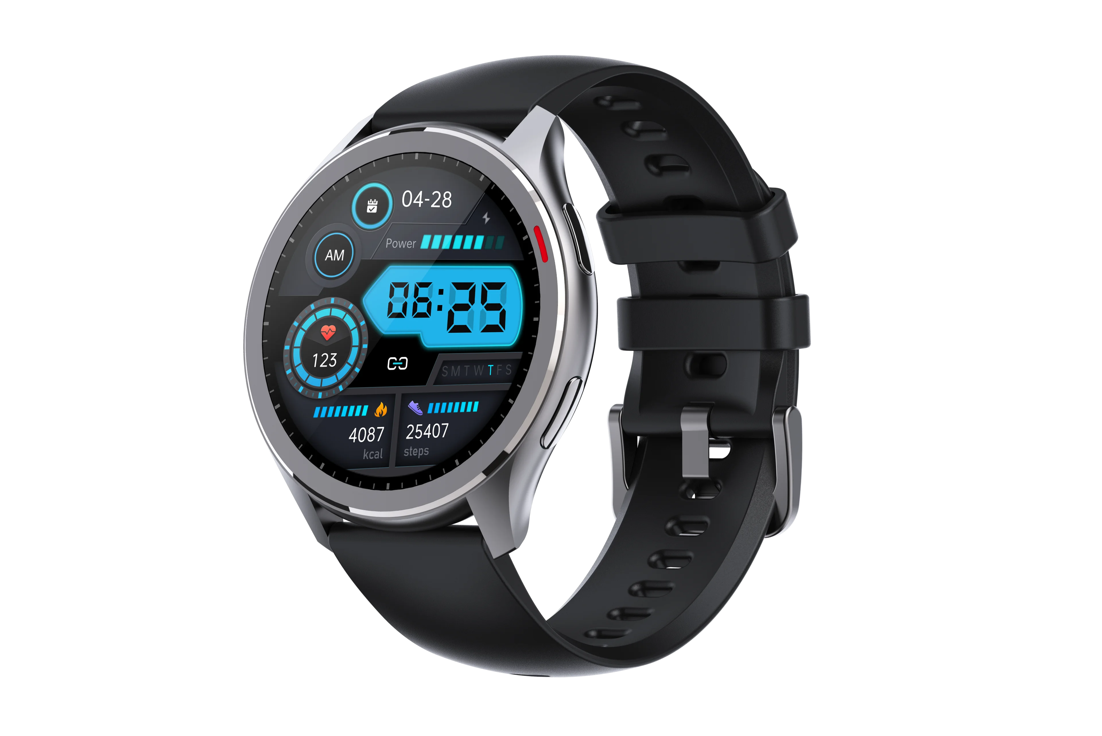 Wholesale Smart Watch Manufacturer  Body Temperature Touch Screen Wearable Watch Smart Heart Rated Sports Monitoring