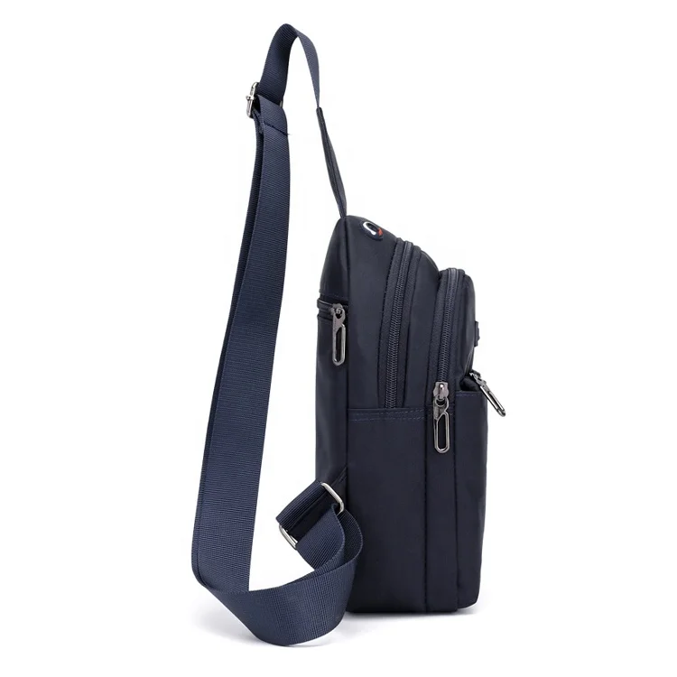 Low MOQ Polyester Nylon Small Sling Bag For Teenagers Girls Boys