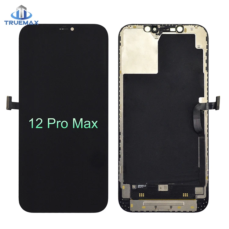 Original Changed Glass Screen for iPhone 12 Pro Max LCD Display Touch Screens Digitizer Assembly Replacement Cell Phone Parts