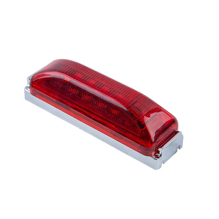 Hot sale red 4 inch side marker clearance led lights for RV trailer truck
