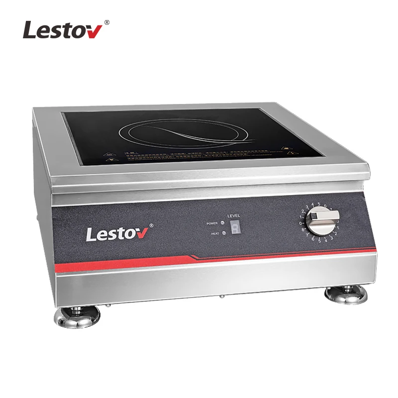 Stainless Steel 3500W 5000W Commercial Induction Cooker For Restaurant Canteen Hotel