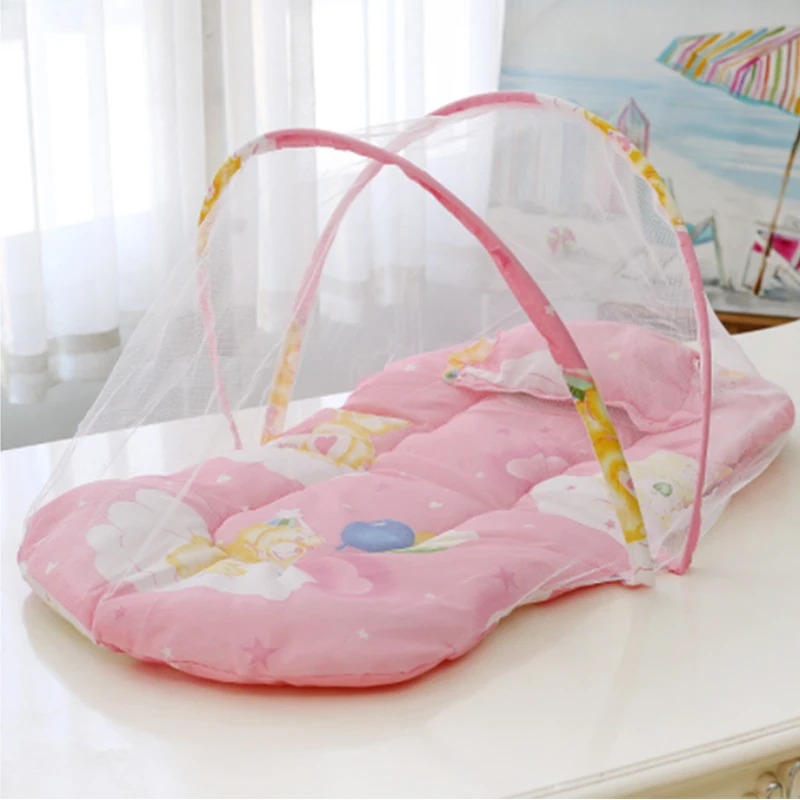 Портативная кроватка bb в кровать с москитной сеткой, бионическая кроватка против давления, складная детская кроватка для новорожденных