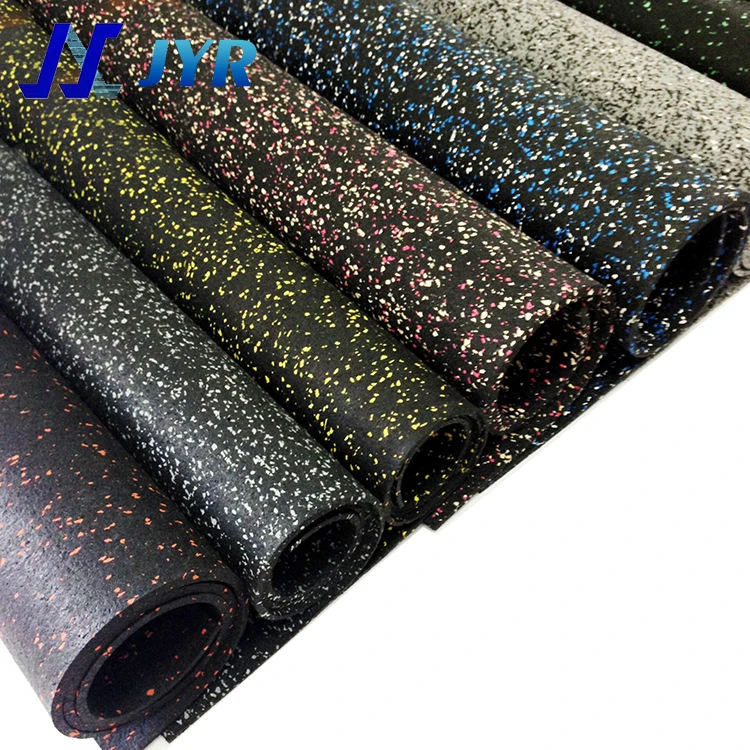 Gym Eva Rubber Mat Heavy Duty Anti Slip Rubber Tile Gym Fitness Equipment Mats Shock Absorb Puzzle Epdm Flooring Mat