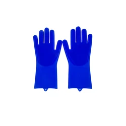 Hot sale eco-friendly silicone gloves with wash scrubber