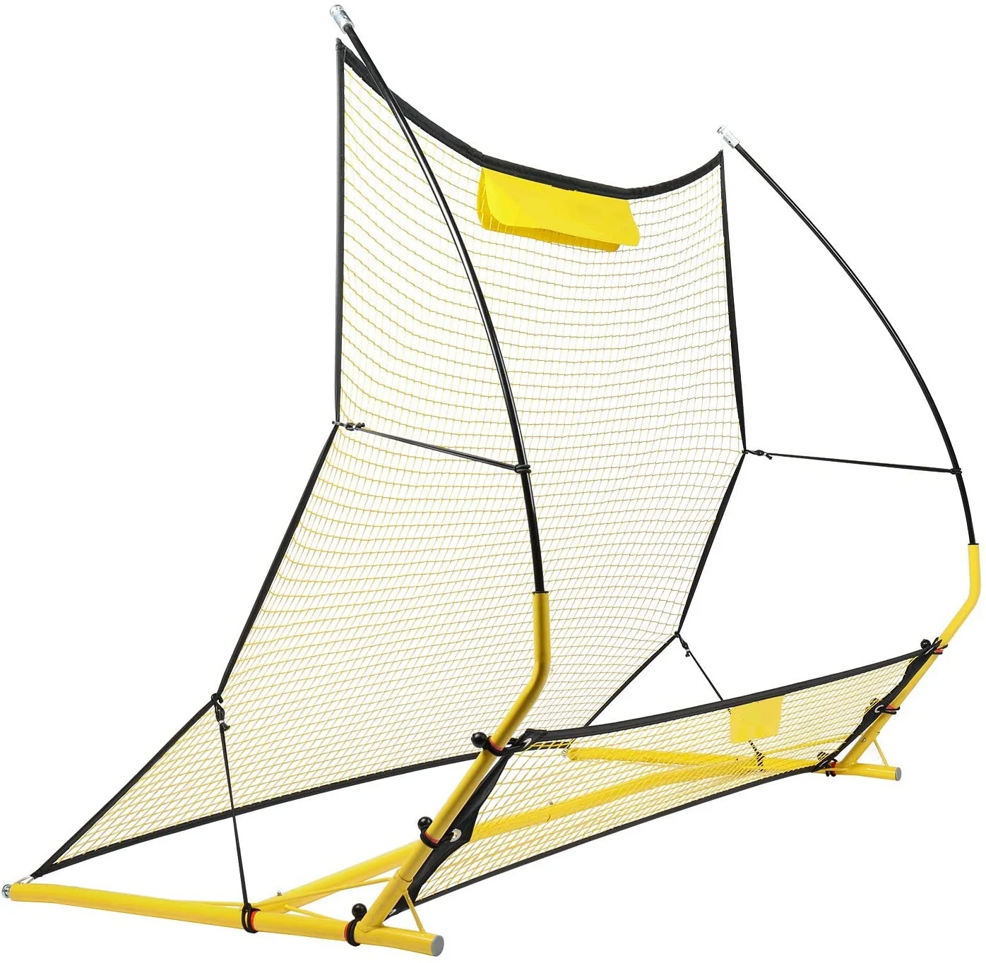 
Upgraded Portable Soccer Trainer, 2 in 1 Soccer Rebounder Net to Improve Soccer Passing and Solo Skills Trainer 