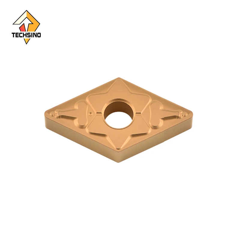 External and Internal Grooving Inserts 55-Degree Rhombus CNC Inserts DNMG150608-DF YBC251 Substitute for Brand ISCAR