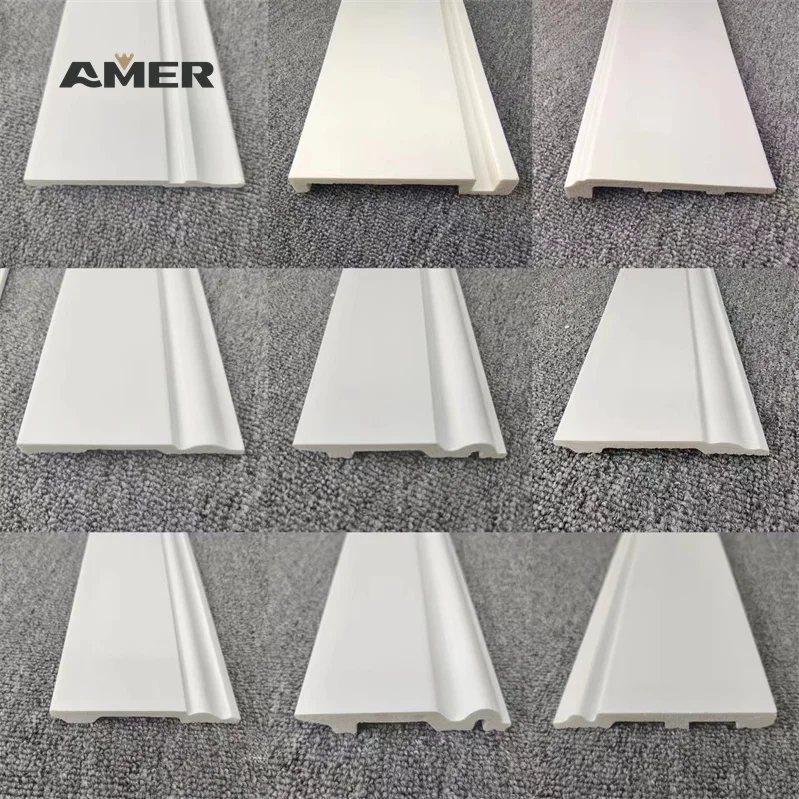Amer Polystyrene High density Factory Price High Quality Waterproof Ps Floor Skirting