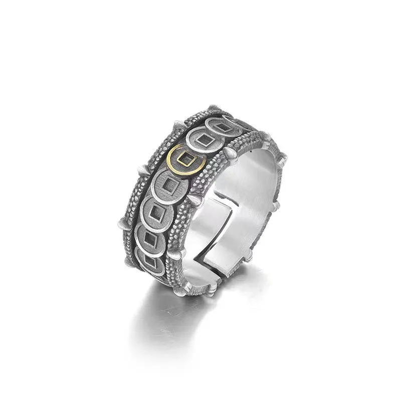 Винтажное кольцо для мужчин и женщин унисекс фэн-шуй