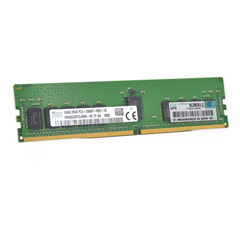 Hot Offer 726719-B21 Original HPE 16GB (1x16GB) Dual Rank x4 DDR4-2133P CAS-15-15-15 Registered Memory Kit Server Ram
