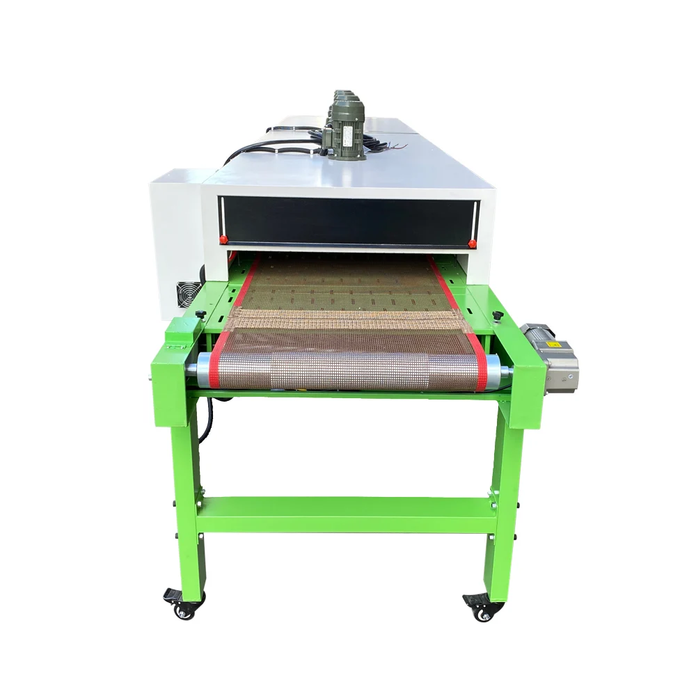 Hot drying tunnel conveyor dryer oven for clothing IR drying machine Infrared t-shirt screen printing Tunnel dryer for Fabric