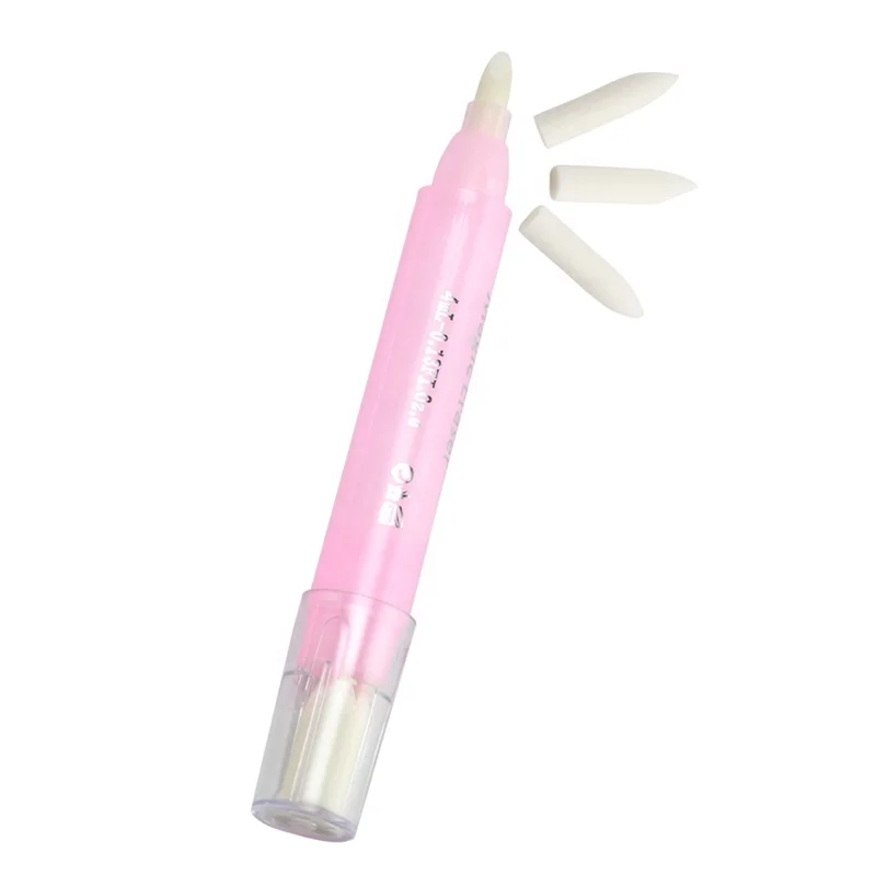 Pink Color Non Toxic Eyebrow Tattoo Eraser Pen Permanent Makeup Microblading Magic Eraser Pen For Marker Pen