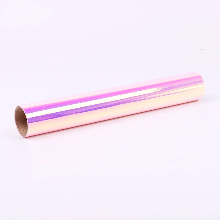 Custom Pvc Seamless Rainbow Pattern Hologram Film