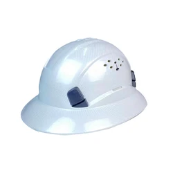 CE EN397 ANSI Z89.1 Red Blue Orange White 57-66 CM Full Brim Aldults Construction Site Personal Protective Helmet