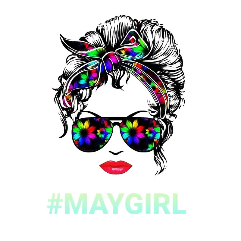 American Girl Custom Dtf Heat Transfers Designs Ready To Press Plastisol Ink Screen Print Heat Transfer Sticker Printing