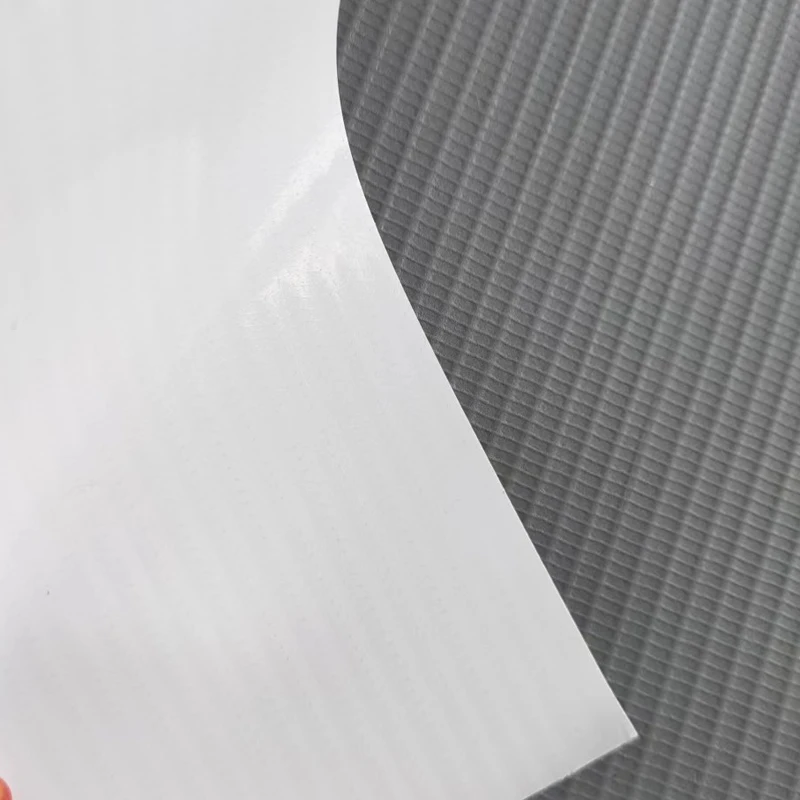 SUPER GLOSSY 440GSM HOT LAMINATED GRAY BACK BANNER HOT SELLING IN ARGENTINA MARKET