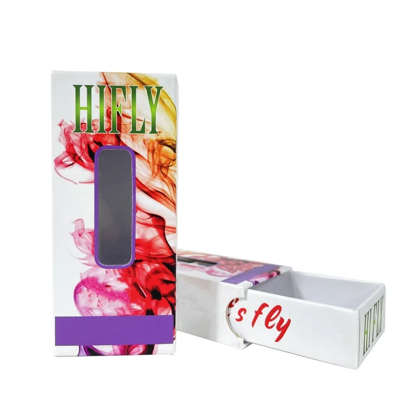 corrugated cardboard box Dabwoods 2g disposable custom 1ml 0.5ml cartridge packaging child proof packaging boxes cart drawer box