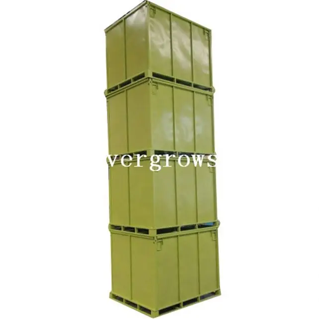 Rectangular table folding square steel pallet box Alibaba China (Mainland)