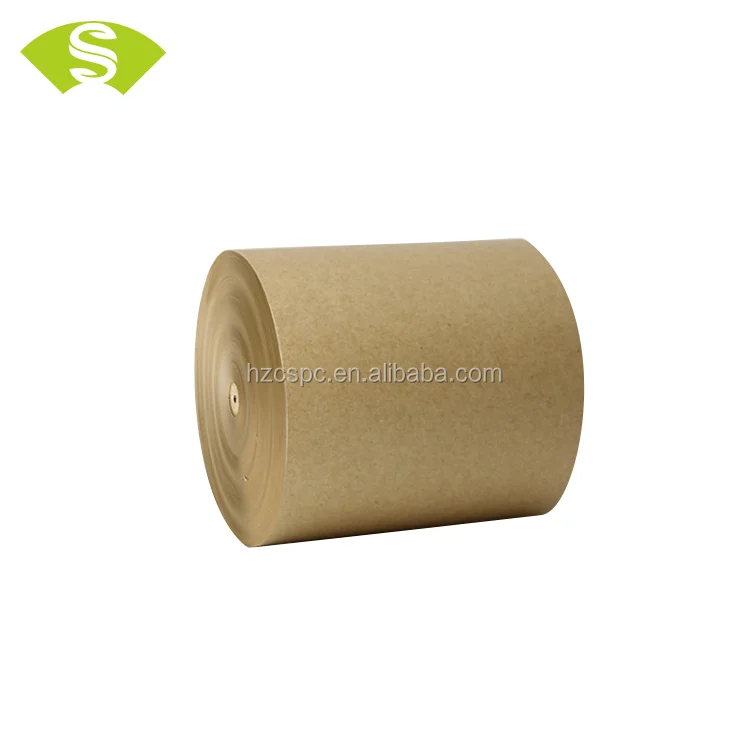 Food Grade single side PE coated kraft paper roll for making kraft paper cups