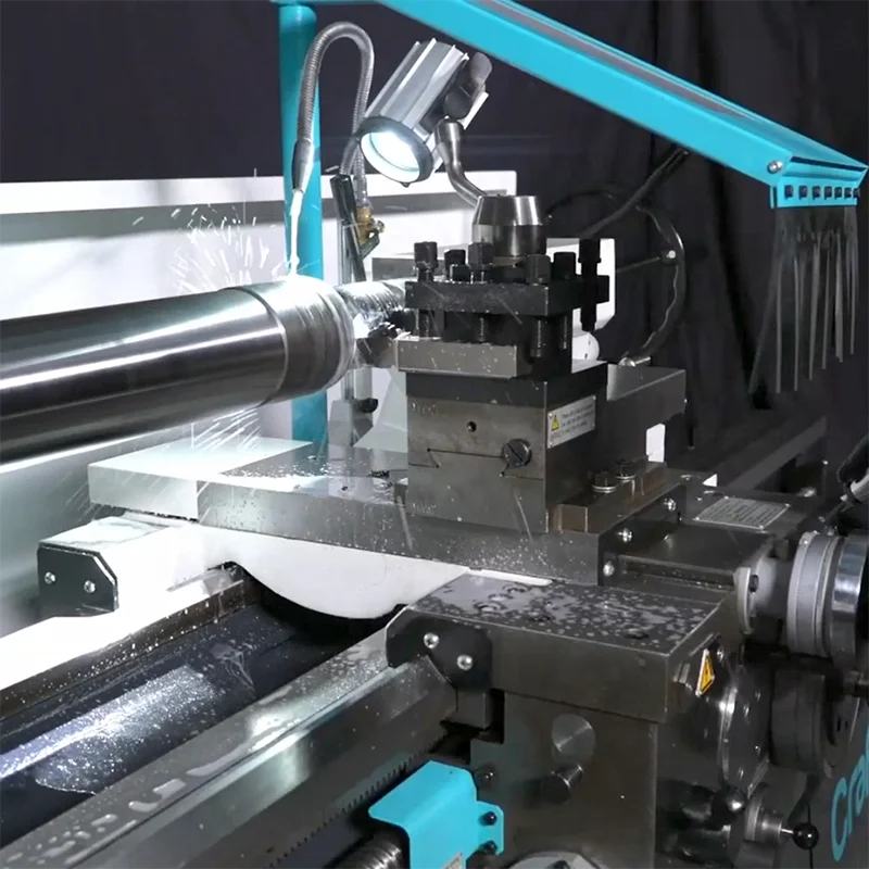 Mesin Bubut Tornos-Para-Metal Bench Horizont Gap Bed Metal machine tool equipment universal Manual Lathe