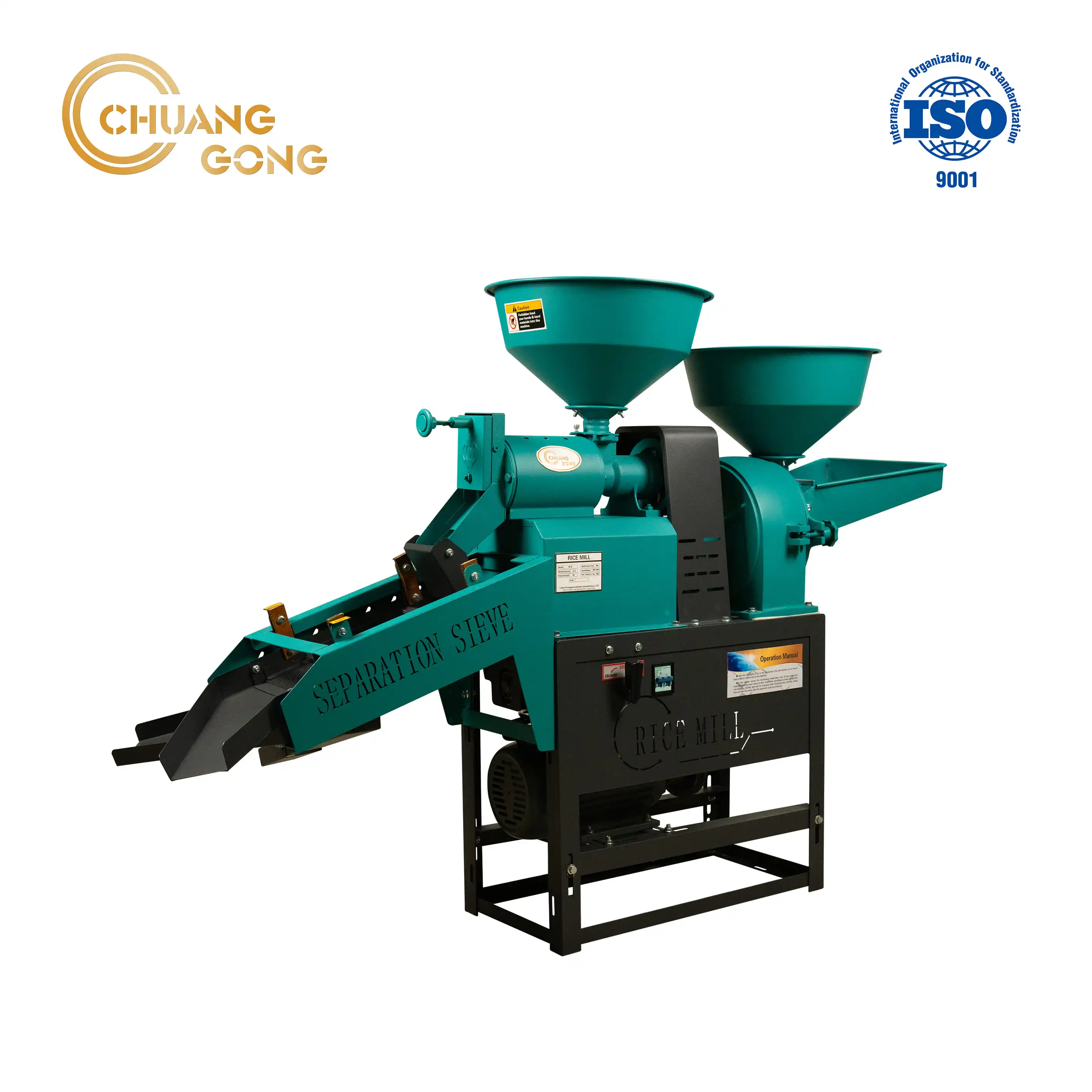 
Chuanggong three layer vibratory screen combined rice mill with flour mill in Thailand 6N40-9FC20 for sale 