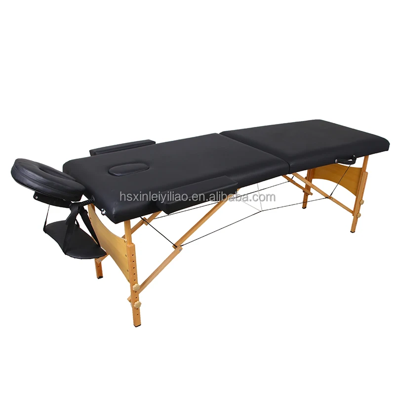High Quality Modern Design Foldable Wooden Beauty Salon Beds Aluminum Alloy Massage Physical Therapy ISO Certified 1-Year