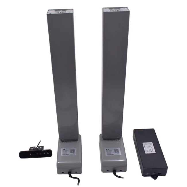 Electric 12v sit stand desk converter motorised linear actuator lifting mobile column desk