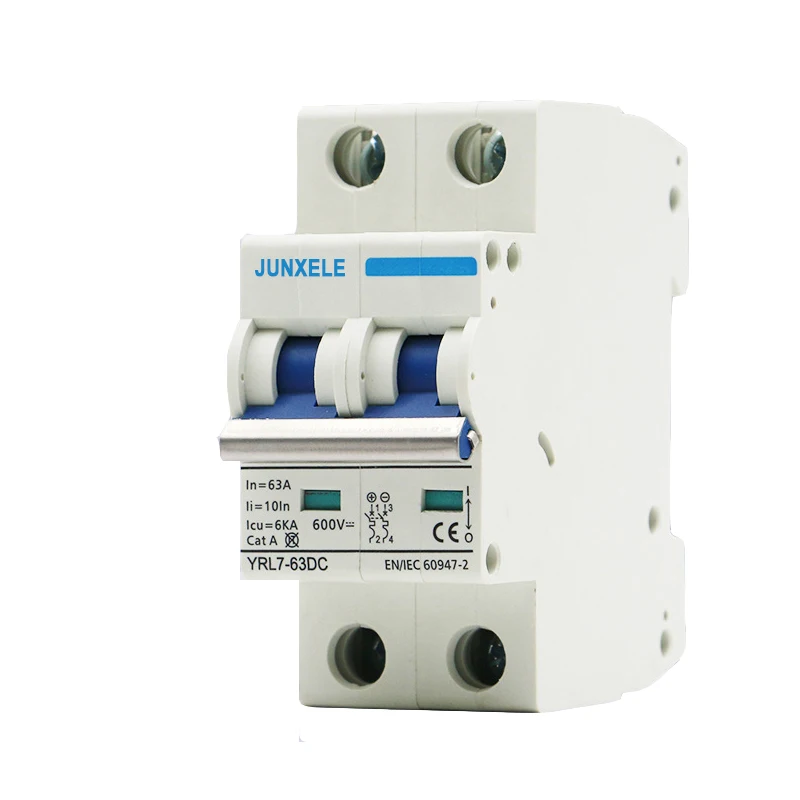Solor автоматический выключатель постоянного тока 1P2P3P4P DC600V 20A 25A 32A 63A распределительный механизм