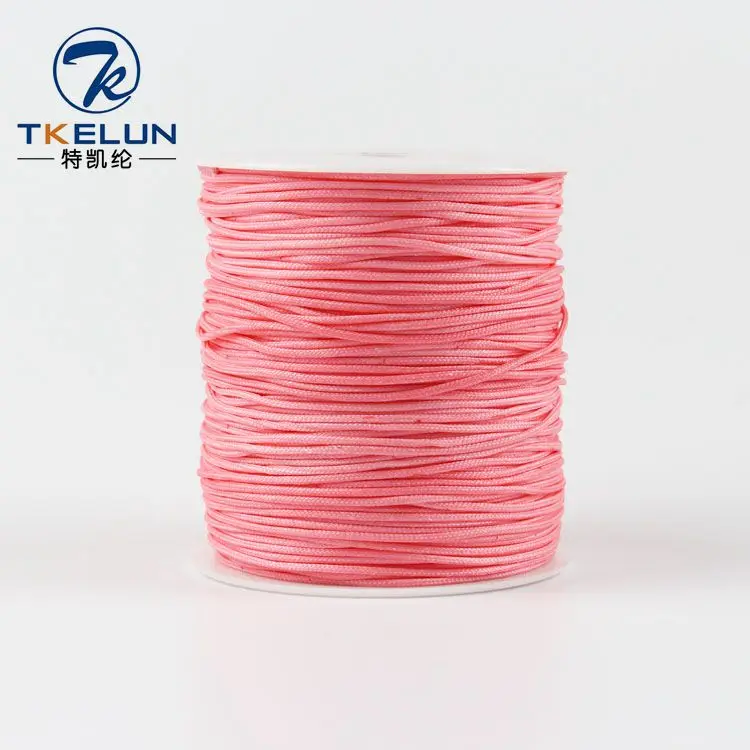 UHMWPE Rope Light Weight High Strength Fishing 1.4mm Pink Braided Rope Accept OEM 100% UHMWPE Excellent 1g Per Meter CN;GUA