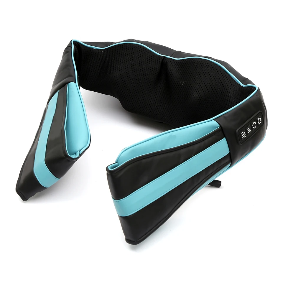 Electric infrared heating kneading cervical massage healthy shoulder and neck massager shawl with belt