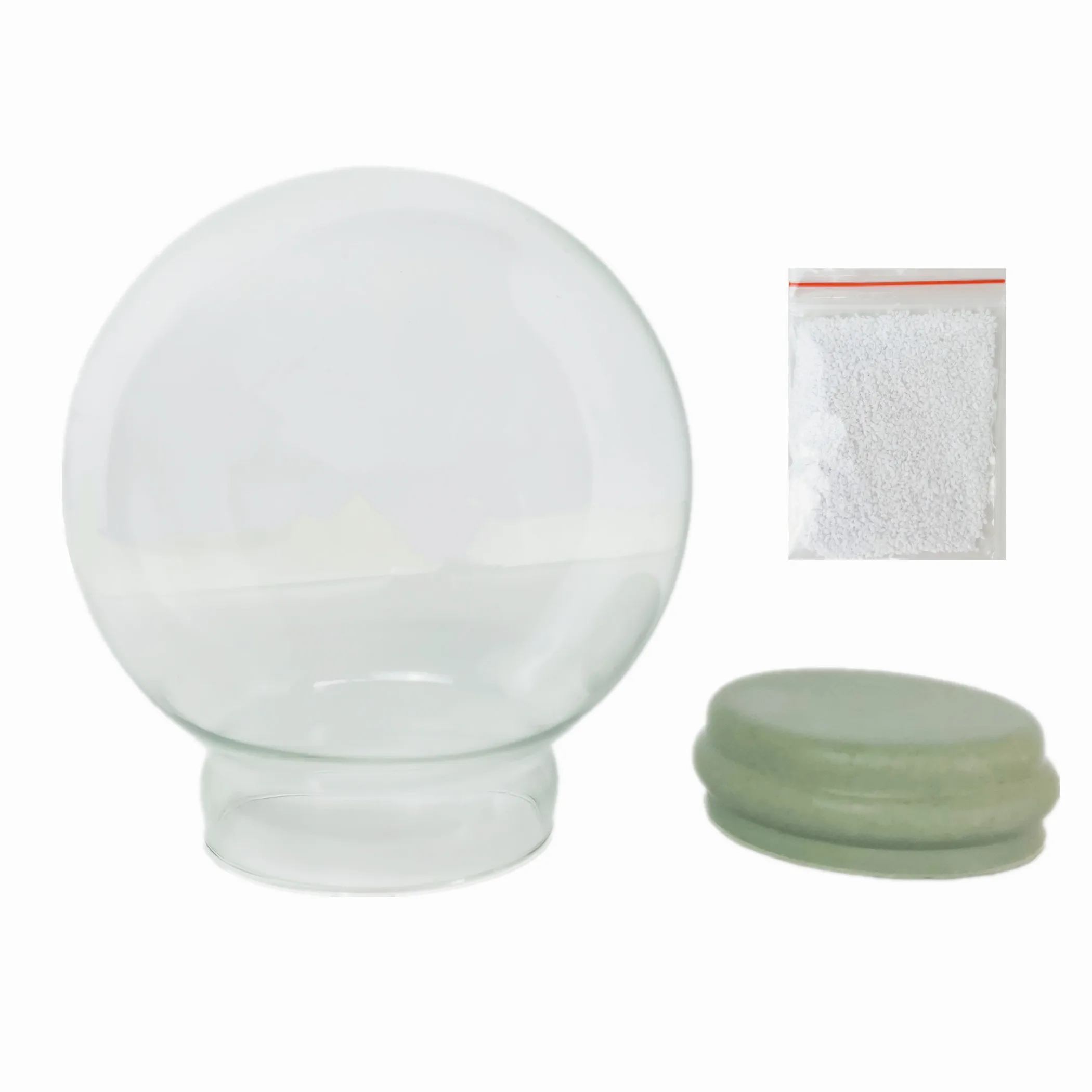 80mm DIY Empty snow globe without the base