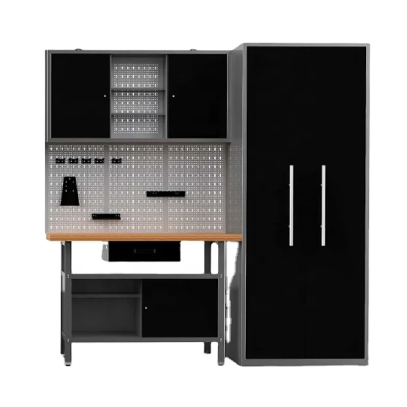 Workshop Garage JZD Tool Cabinet Steel Workbench Rolling Drawer Tool Cart with Casters