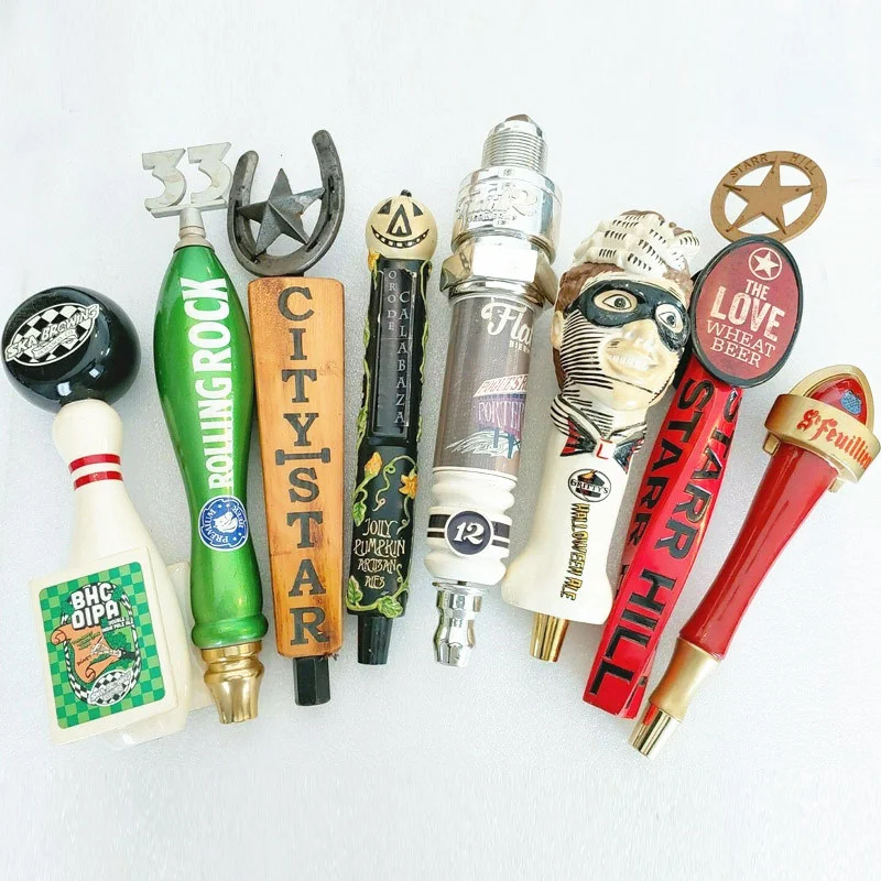 Factory direct custom beer tap handle resin bar wine budweiser corona beer pull handles