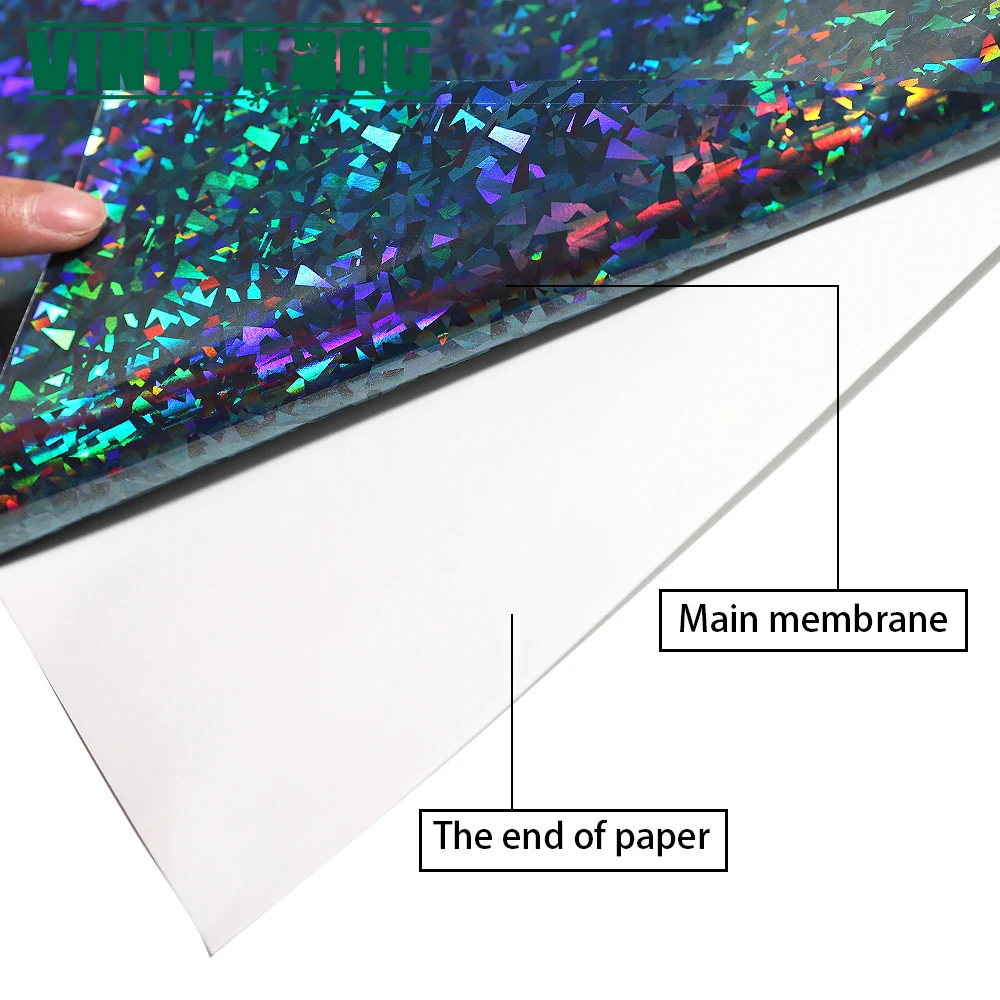  Новый продукт Oracal 651 режущий плоттер DIY Craft Cricut Rainbow хромированная голографическая наклейка блестящая самоклеящаяся виниловая пленка