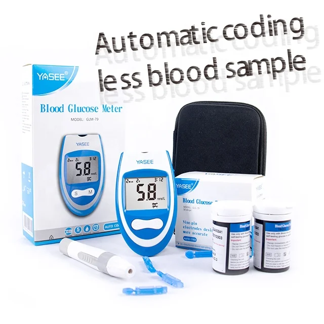 YASEE Strength Factory Produce Custom Glucometer With Lancets And Test Strips