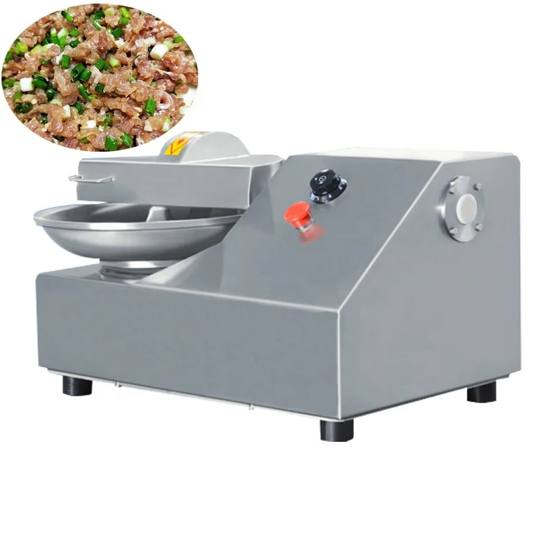 Energy saving meat Chopper bowl Cutter sausage Machines Meat Grinder Mixer Machine Meat Bowl Cutter Mixer Machine