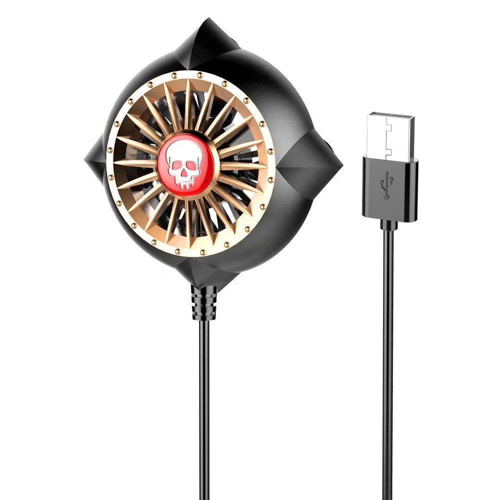 Gaming Phone Cooling Fan Controller Heat Sink USB Wire Universal For Mobile Phone Stand Holder Radiator