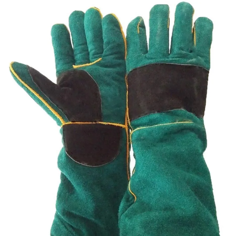 Swelder Animal Handling Anti-bite/Scratch Gloves for Dog Cat Bird Parrot Pet