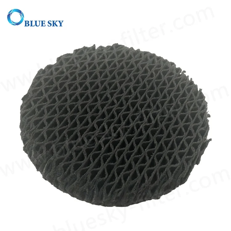 
Round Black Carbon Dust Porous Filter Paper Based Corrugating Medium Corrugated Paper Air Filter Replacement for Air Purifier 