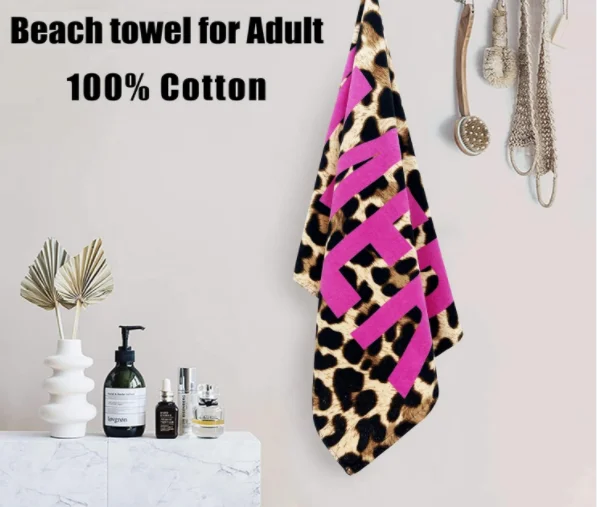 absorbent sand free cool cotton beach   towel beach gift for swimming surfing bathing swimming pool beach vacation gifts