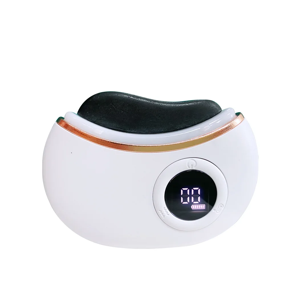Chinese Medicine Face Massager Microcurrent Skincare Tools Relieve Fatigue Heating Guasha Scraping Therapy Tool Body Massager