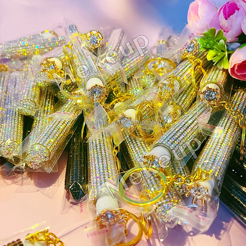 Custom color mascara wands Crown Style brush spoolie Luxury mascara wand in tube Lashwand disposable eyelash mascara brushes