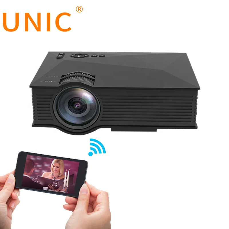UNIC UC68S dowlab new hot high lumens cheap movie portable projector UC46 upgraded home theater support OEM ODM video projectors