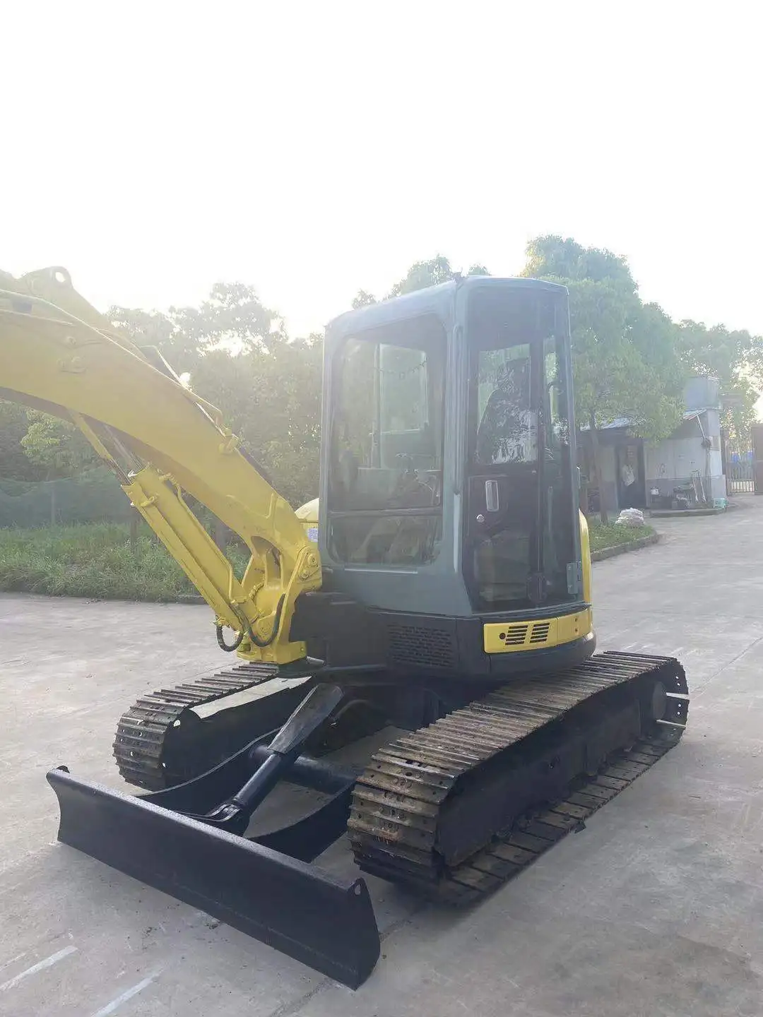 Экскаватор Yanmar Vio55 отличное качество низкая цена подержанный экскаватор в наличии