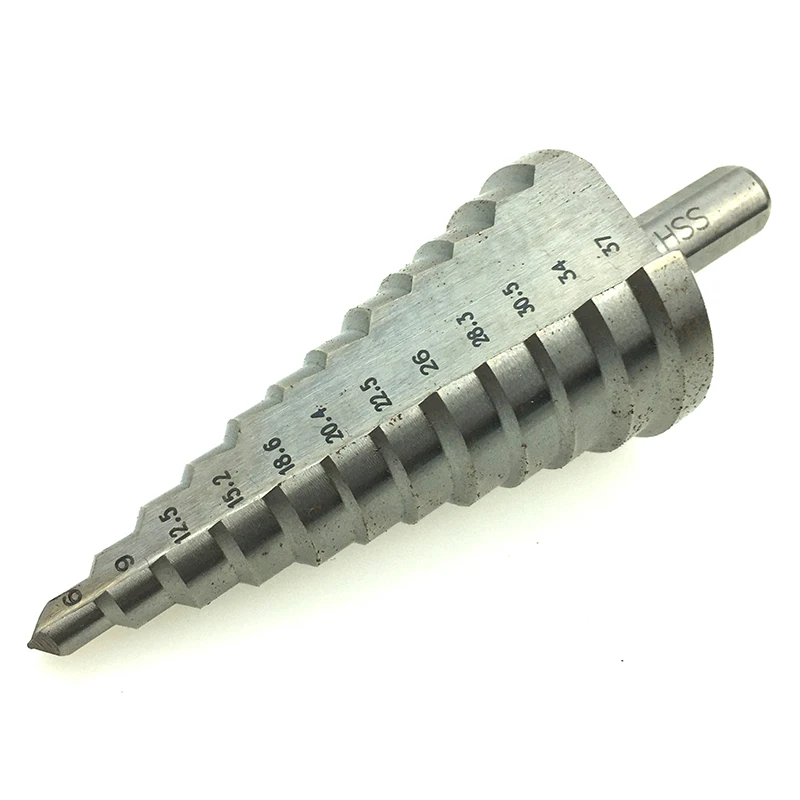 Hand tool set carbide HSS cobalt step cone drill bit set for metal and stainless steel drilling bits